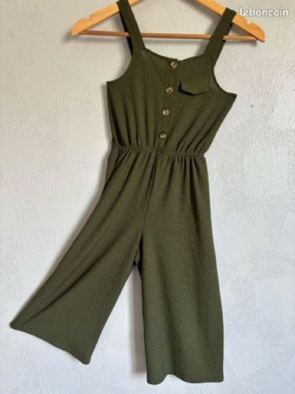 Primark jumper jumpsuit pants green size 10 kids girls